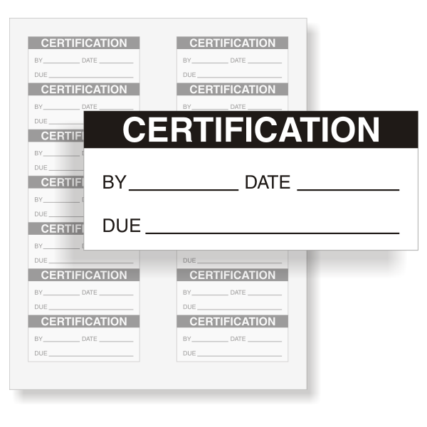 CERTIFICATION
