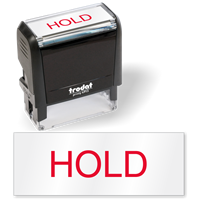 Hold Self Inking QC Stamp