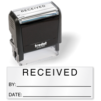 Received Inspection Self Inking Stamp