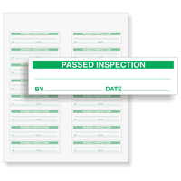 PASSED INSPECTION