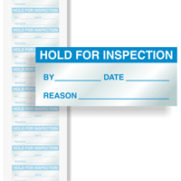 HOLD FOR INSPECTION