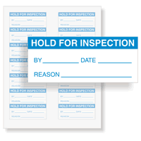 HOLD FOR INSPECTION
