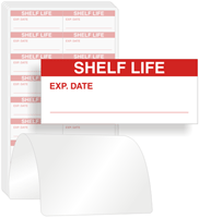 Shelf Life: Exp Date - Red