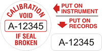 CALIBRATION VOID IF SEAL BROKEN