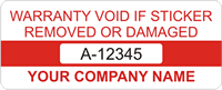 Warranty Void If Sticker Removed/Damaged Label