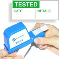 Tested Calibration Labels, Green On White