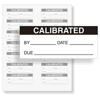 Calibrated: By/Date/Due - Black