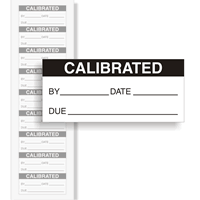 Calibrated: By/Date/Due - Black
