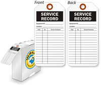 Service Record Tag-in-a-Box