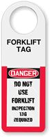 Forklift Status Tag Holder
