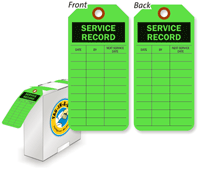 Service Record Tag-in-a-Box