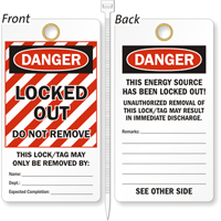 Locked Out Do Not Remove Lockout Tag