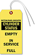 Gas Cylinder Status Tag Wire Attachments