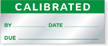 Aluminum Calibration Labels