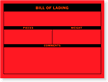 Bill of Lading Label