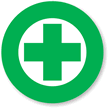 First Aid Hard Hat Labels