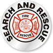 Search And Rescue Hard Hat Stickers