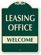 Leasing Office Welcome Sign