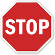 Mini Stop Sign
