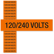 120/240 Volts, Small (1/2 in. x 2-1/4 in.)