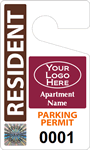 Plastic ToughTags™ for Apartment Parking Permits