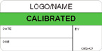 Calibrated Label [add name or logo]