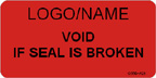 Void if Seal is Broken Label