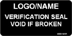 Verification Seal - Void if Broken Label
