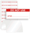 Do Not Use After: Date - Red