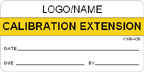 Calibration Extension Label [add name or logo]