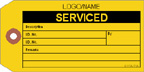 Custom Serviced Tag [add your name or logo]