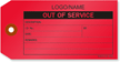 Custom Out of Service Label [add name/logo]
