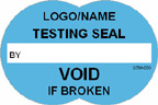 Testing Seal - Void if Broken Label