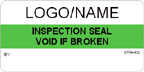 Inspection Seal - Void if Broken Label