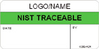NIST Traceable Label [add name or logo]