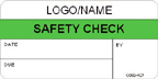 Safety Check Label [add name or logo]