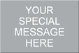 Control Panel Nameplate, 2 in. x 3 in.