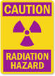 Caution Radiation Hazard Sign