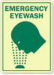 Emergency Eyewash (with graphic) (vertical)