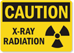 Caution X-Ray Radiation Sign