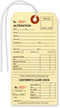 Alteration Tag, Manila Stock, Numbered, with String
