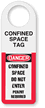 Confined Space Status Tag Holder