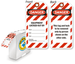 Danger Equipment Locked Out By Tag-in-a-Box