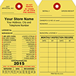 Chicago Custom Fire Extinguisher Recharge Tag