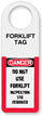 Forklift Status Tag Holder