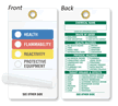 RTK Color Bar Tag, Self-Laminating Tag