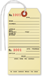 REPAIR - Manila Tags with Stub Strings