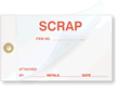 Scrap Self-Laminating Tags