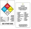 NFPA Diamond Vinyl Tags