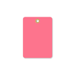Fluorescent Pink Vinyl Inspection Blank Tag
